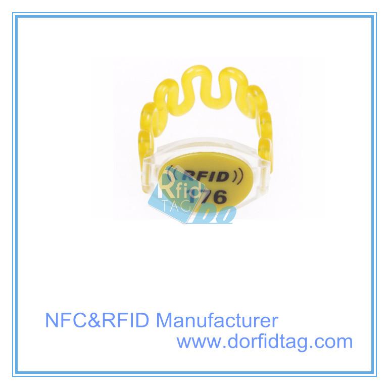 rfid bracelet nfc wristbands for events with  ntag213 nfc antenna nfc means